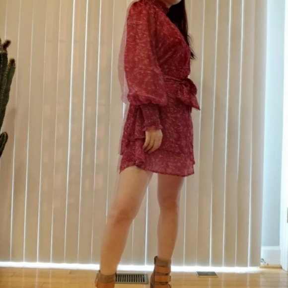 Chiffon playsuit romper - Picture 4 of 5